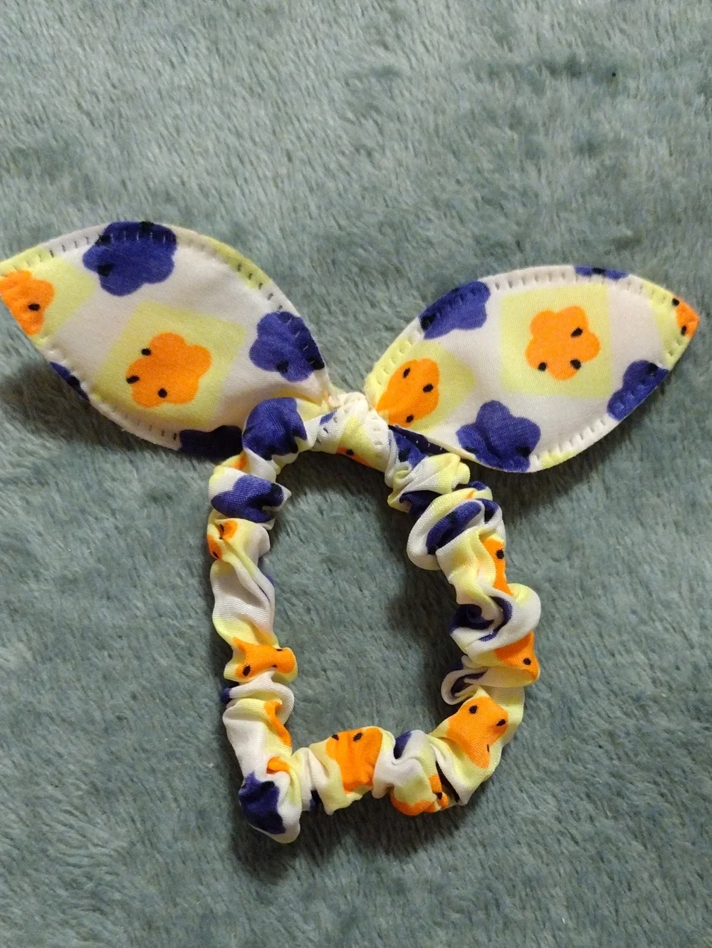 Homemade colorful elastic